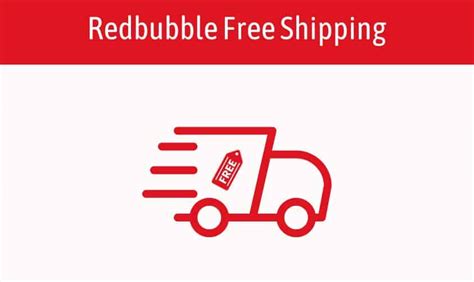 redbubble free delivery